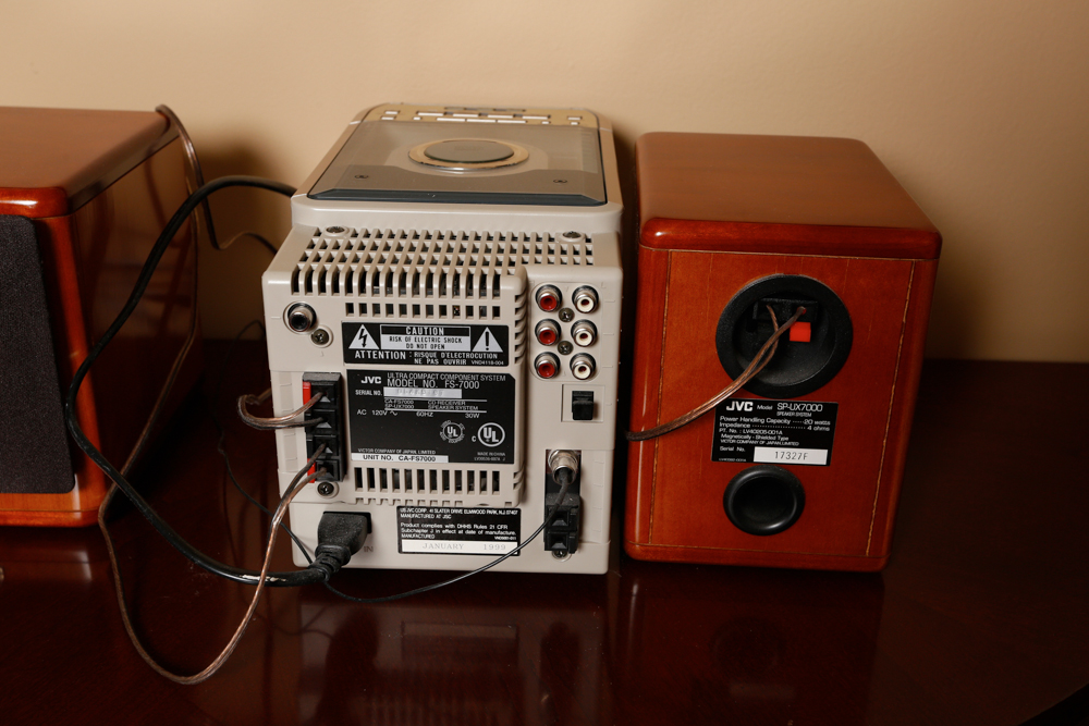 JVC Compact Disc Digital Audio System