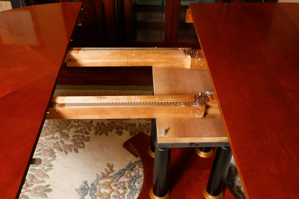 46" Ethan Allen Round Cherry Dining Table