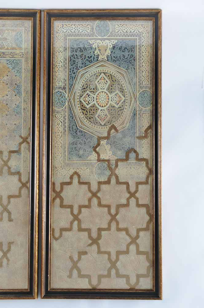 Pair of Oriental Wall Decor Pieces
