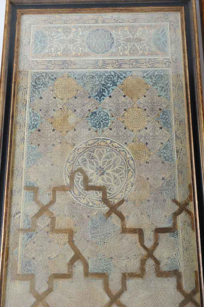 Pair of Oriental Wall Decor Pieces