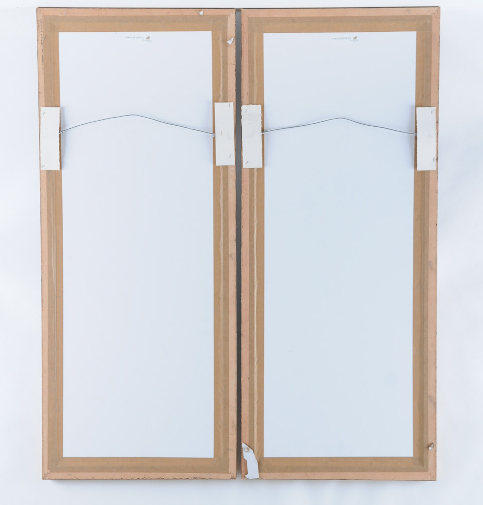 Pair of Oriental Wall Decor Pieces