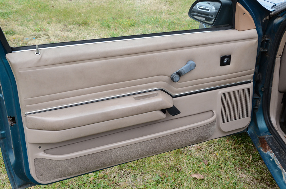 Aqua 1993 Ford Tempo GL Coupe