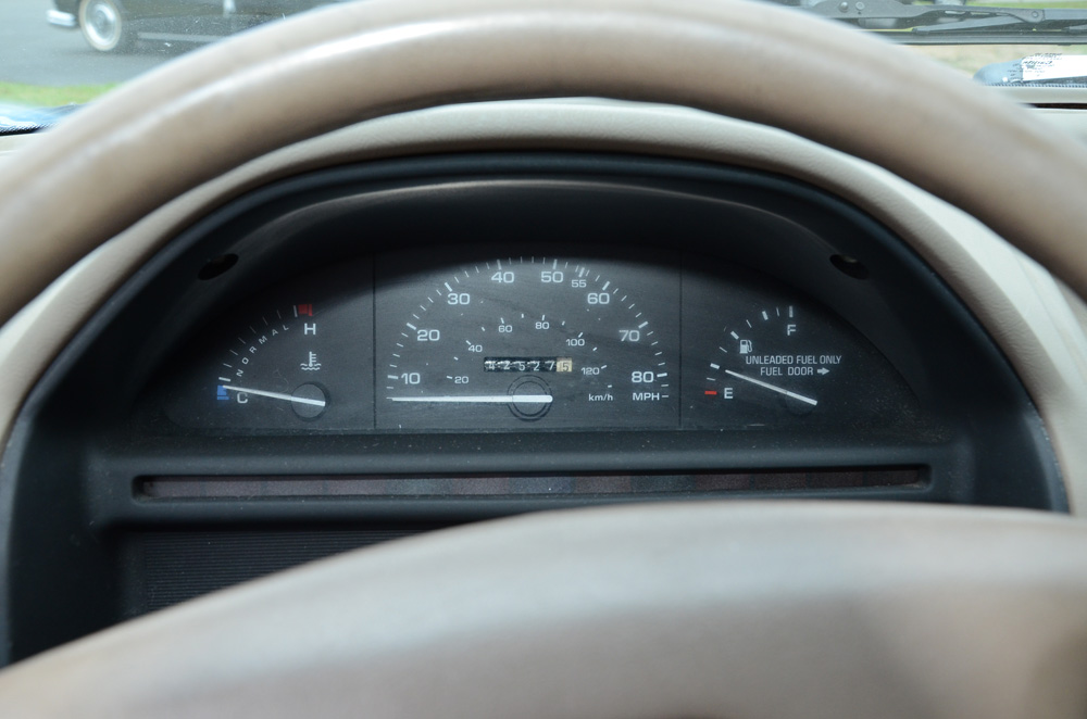 Aqua 1993 Ford Tempo GL Coupe