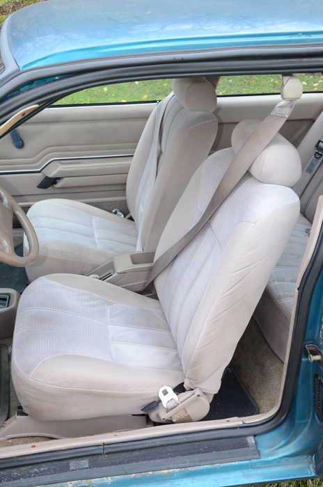 Aqua 1993 Ford Tempo GL Coupe