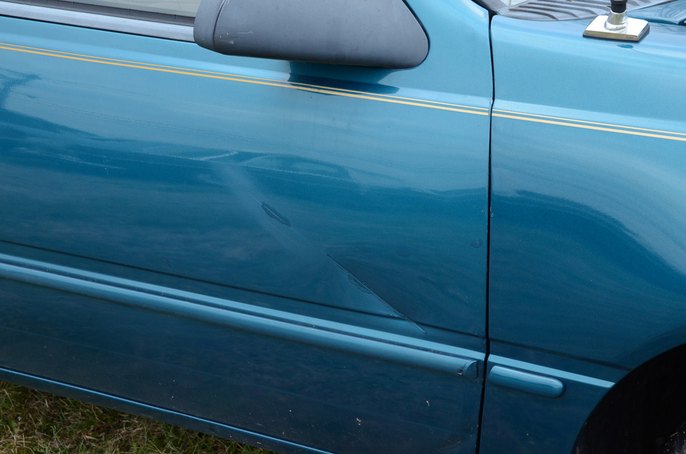 Aqua 1993 Ford Tempo GL Coupe