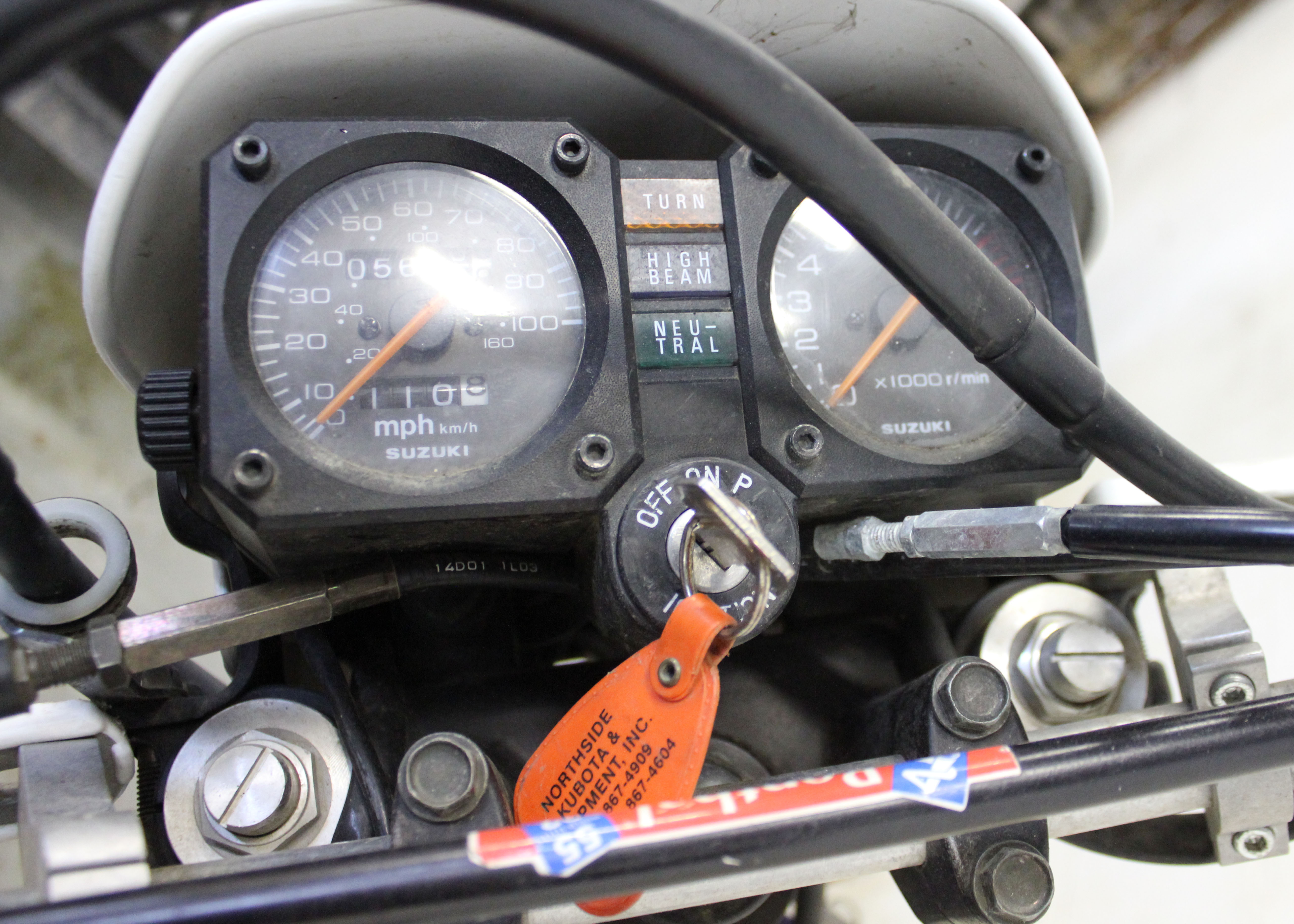 Suzuki DR350 Motorcycle