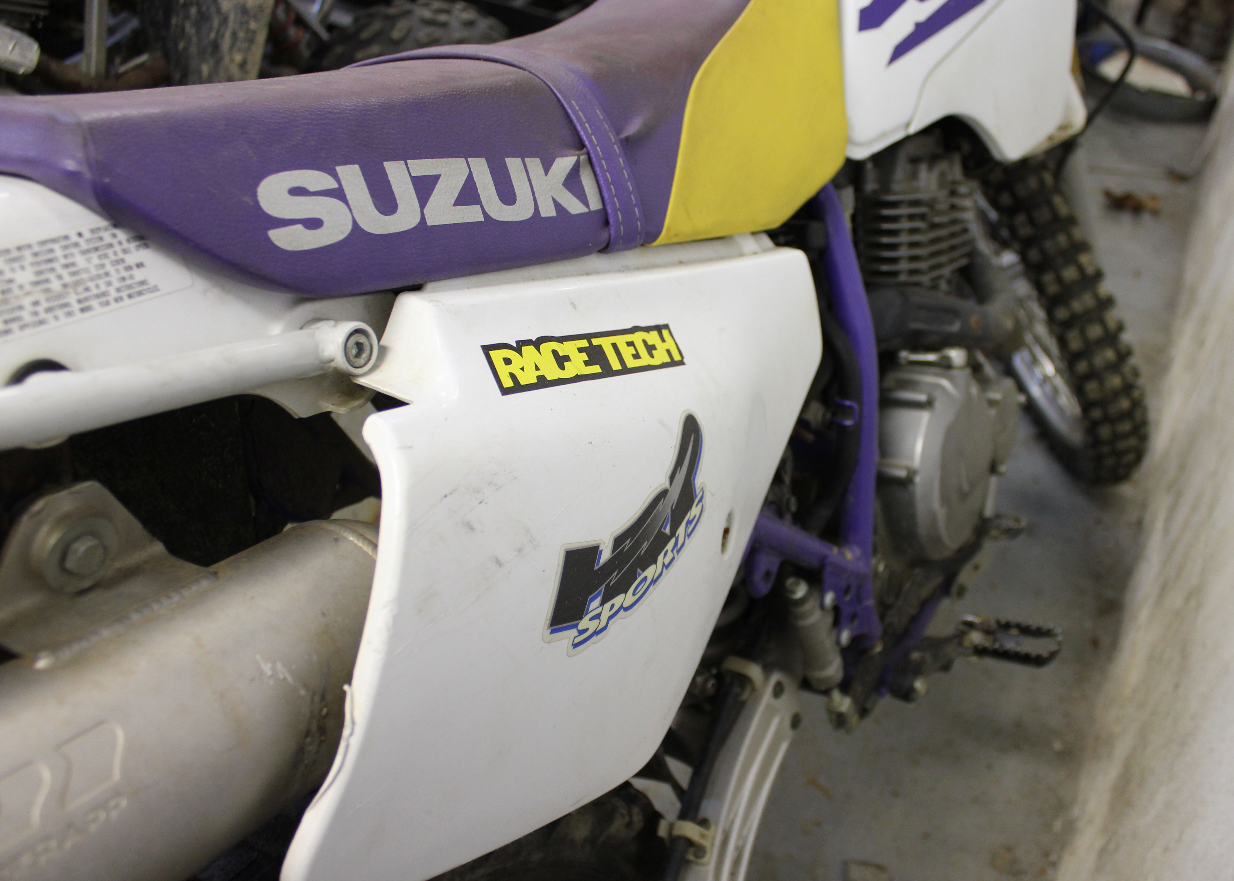 Suzuki DR350 Motorcycle