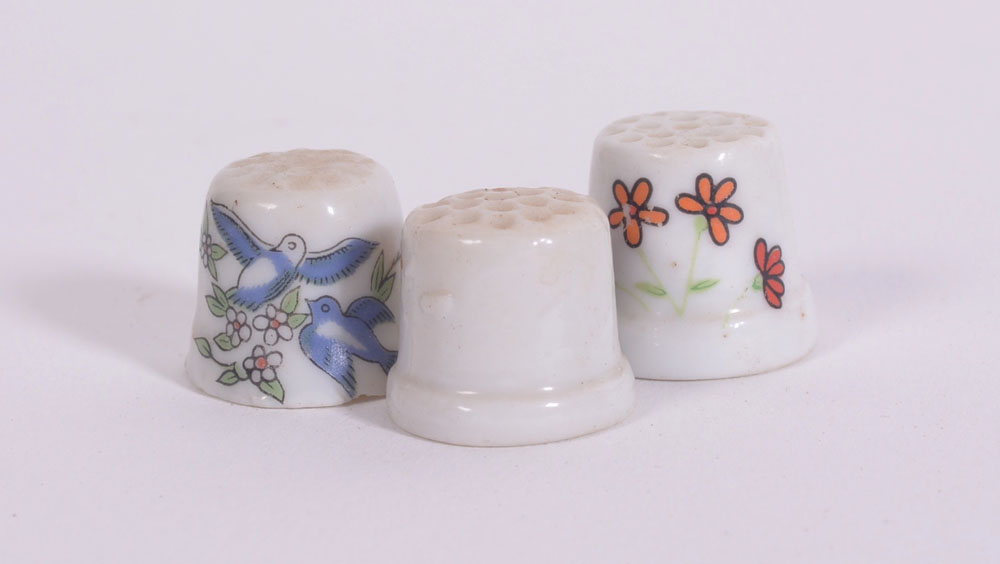 Collection of Decorative Thimbles