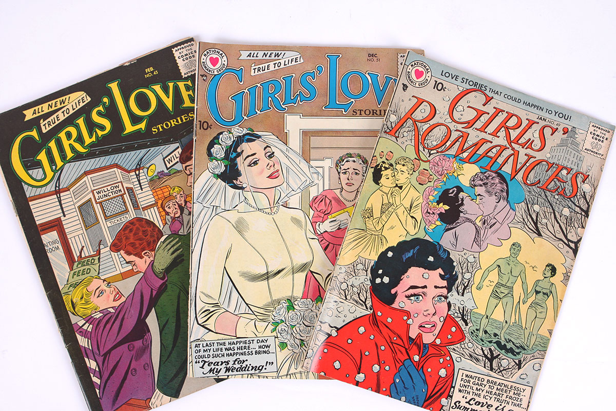 1950s Disney and Romance Comics
