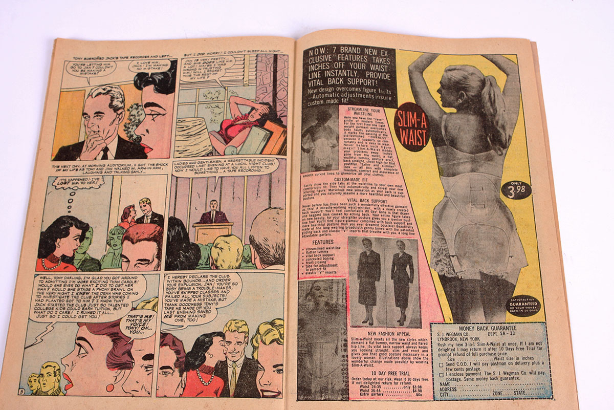 1950s Disney and Romance Comics