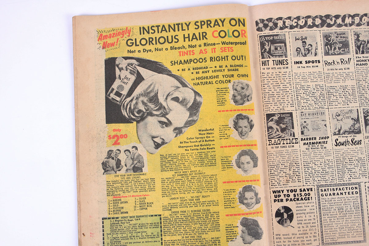 1950s Disney and Romance Comics