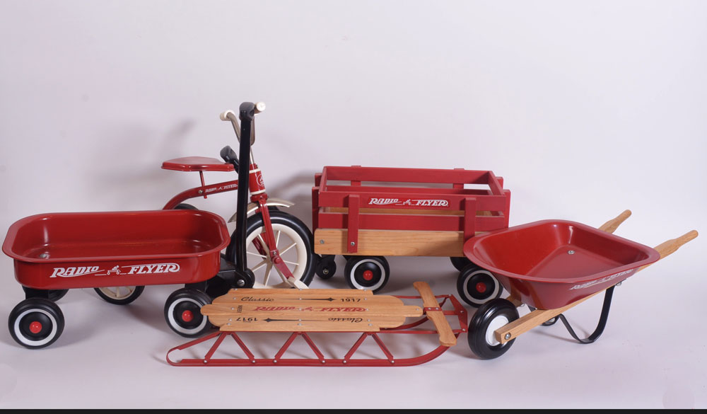 Radio Flyer Wagons and Sled