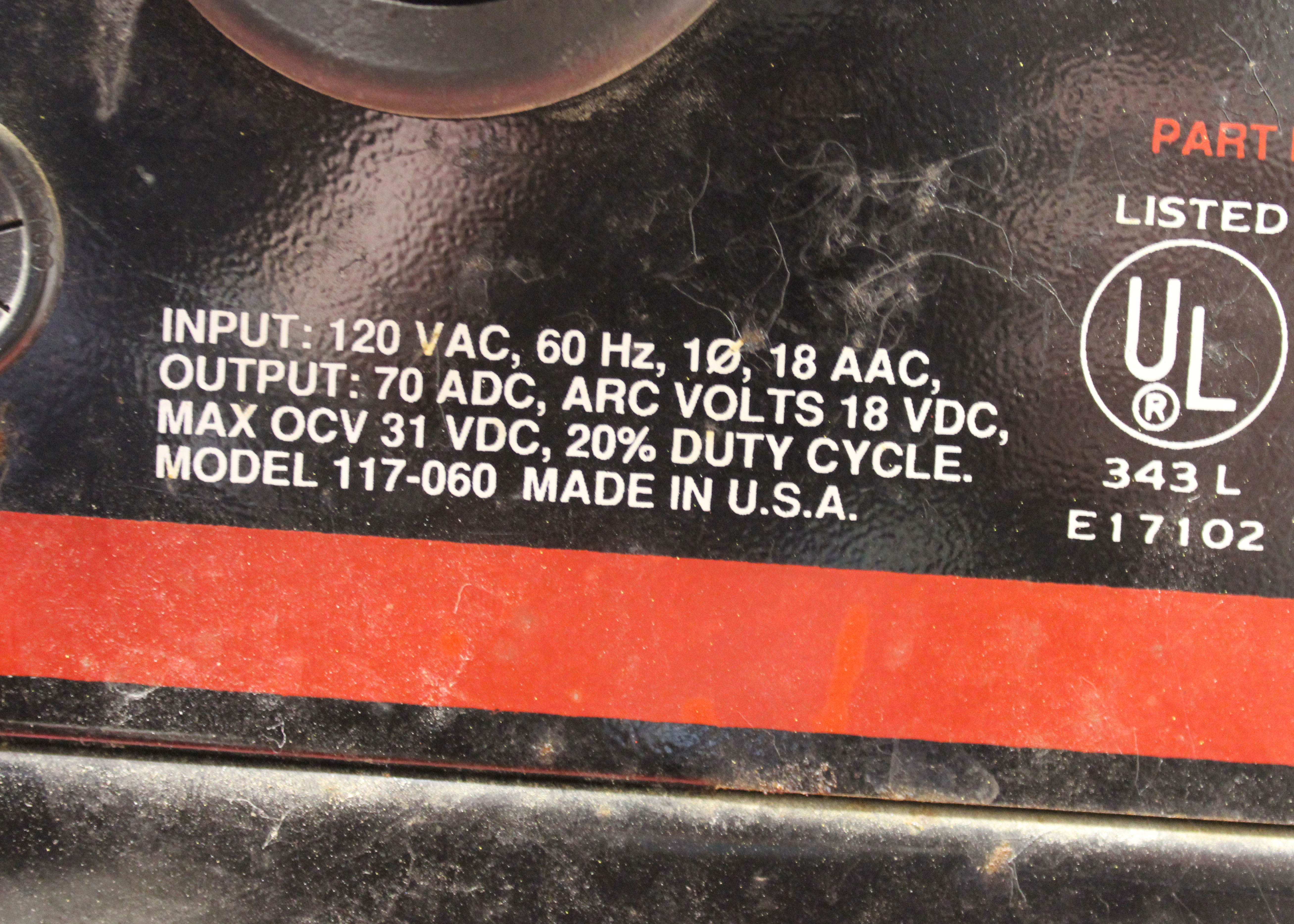 Century Pow'r-Mate 70 Wirefeed Welder