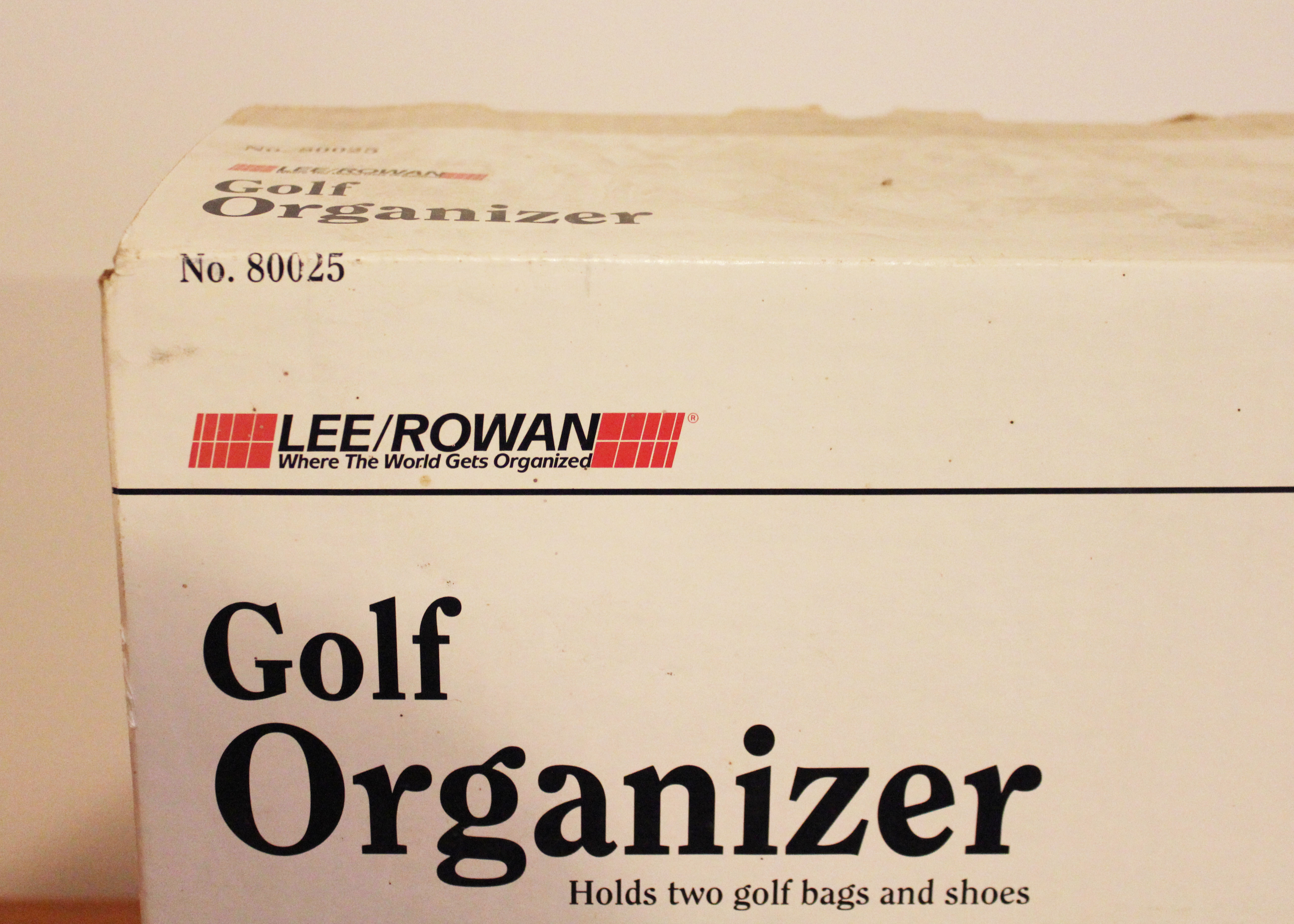Lee/Rowan Golf Organizer