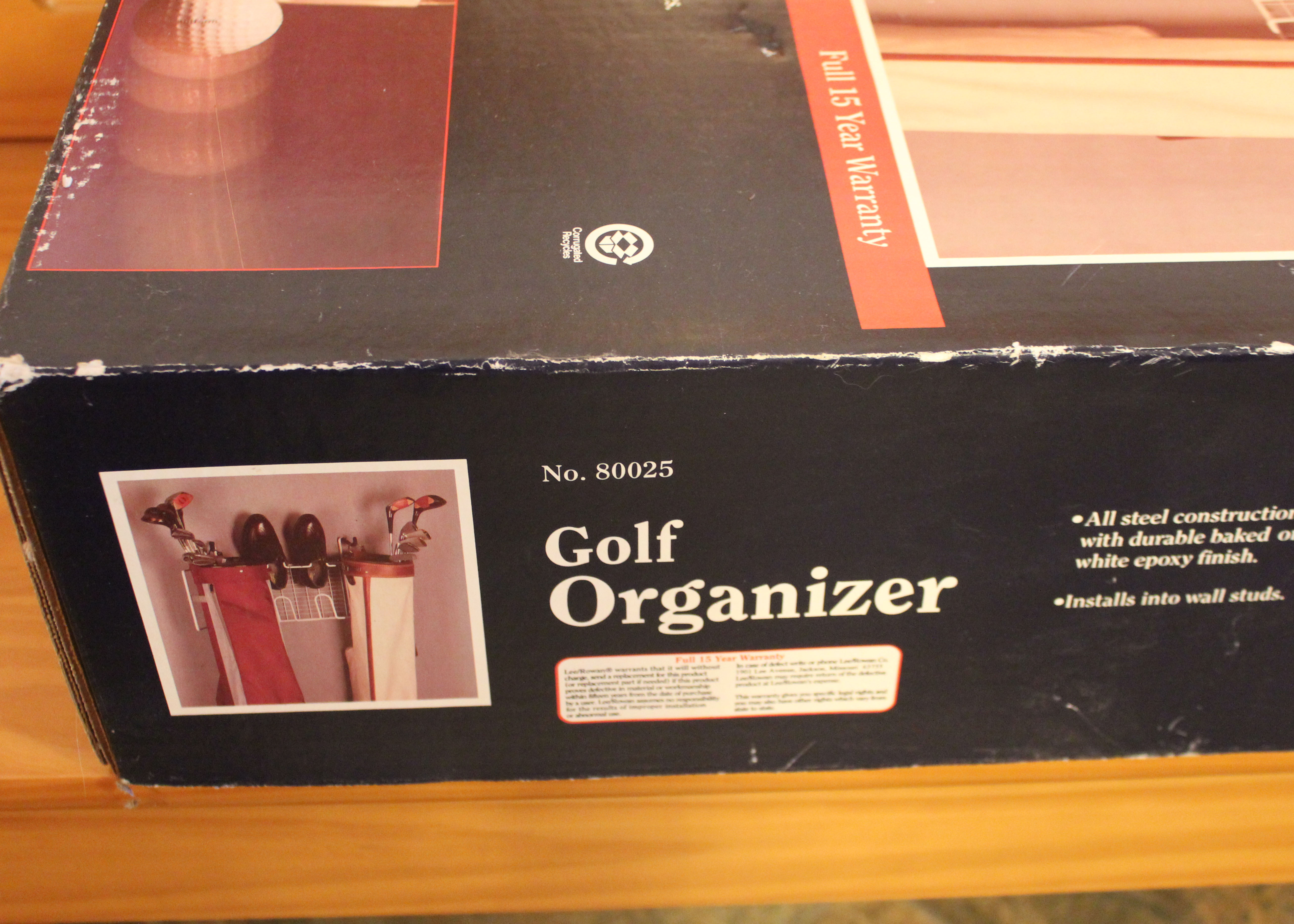 Lee/Rowan Golf Organizer