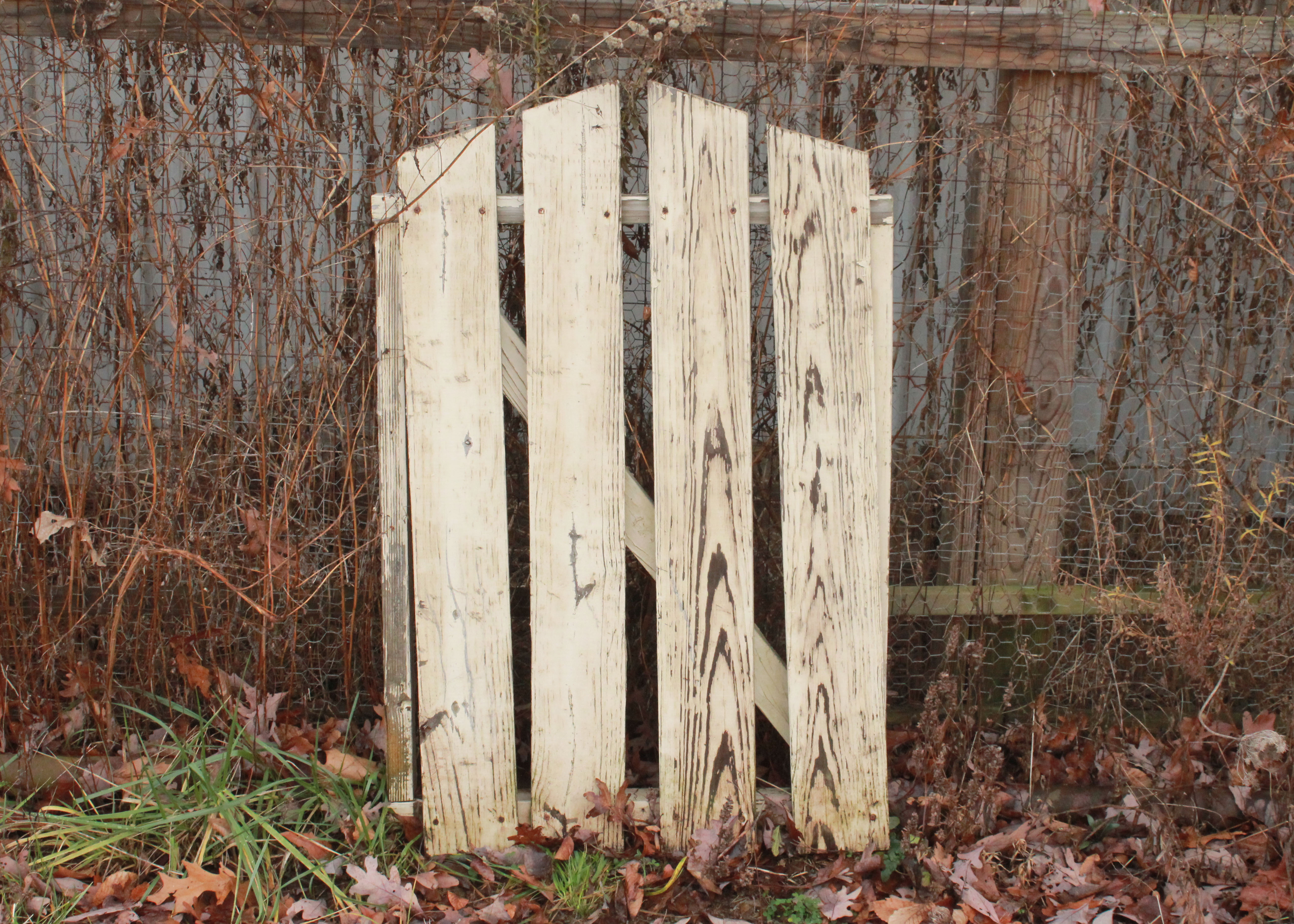 Reclaimed Wooden Fence Door
