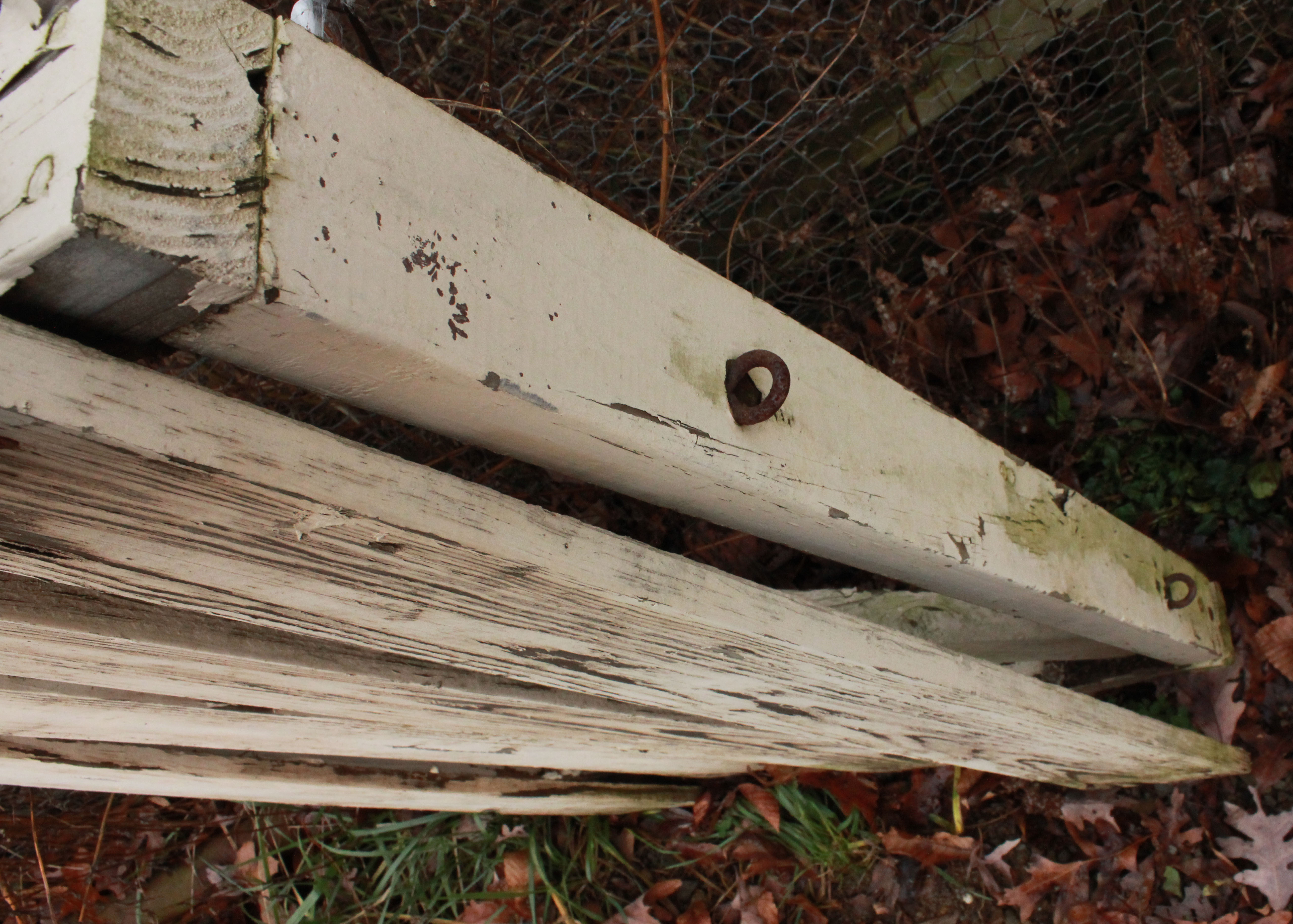 Reclaimed Wooden Fence Door