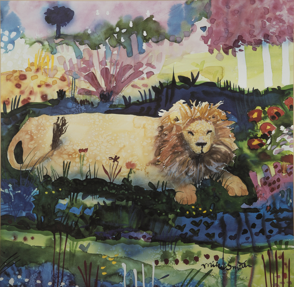 Pair of Framed Mike Smith Prints