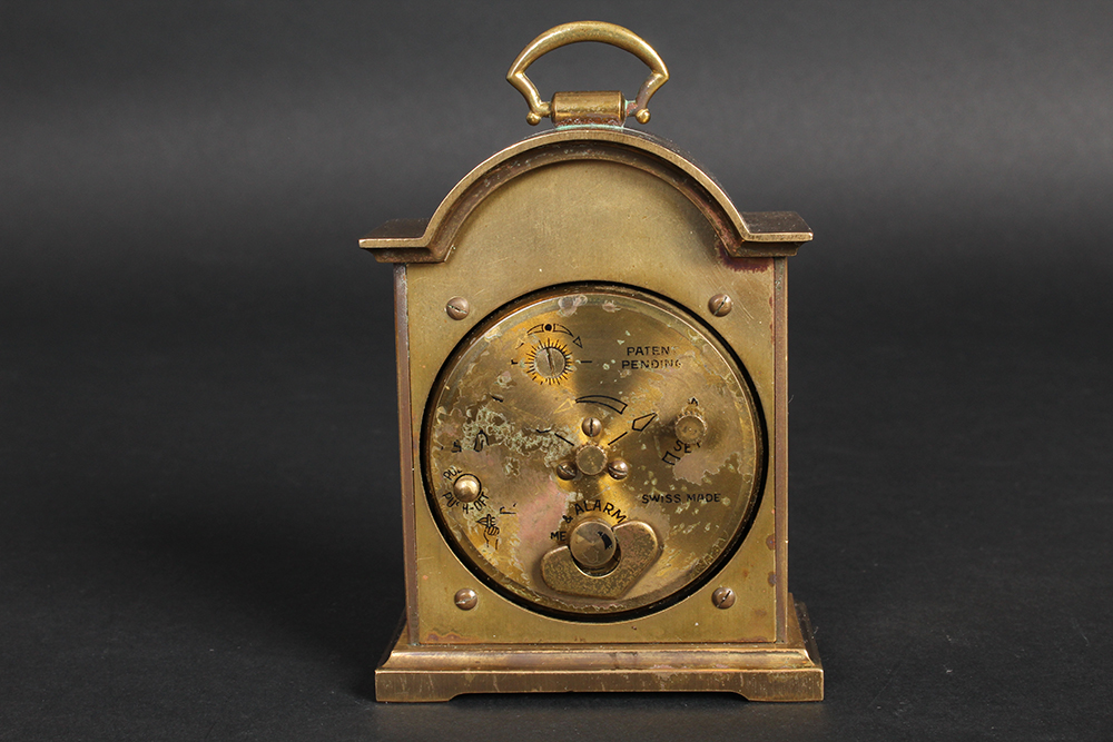 Swiza Sheffield Tempus Fugit Miniature Carriage Clock