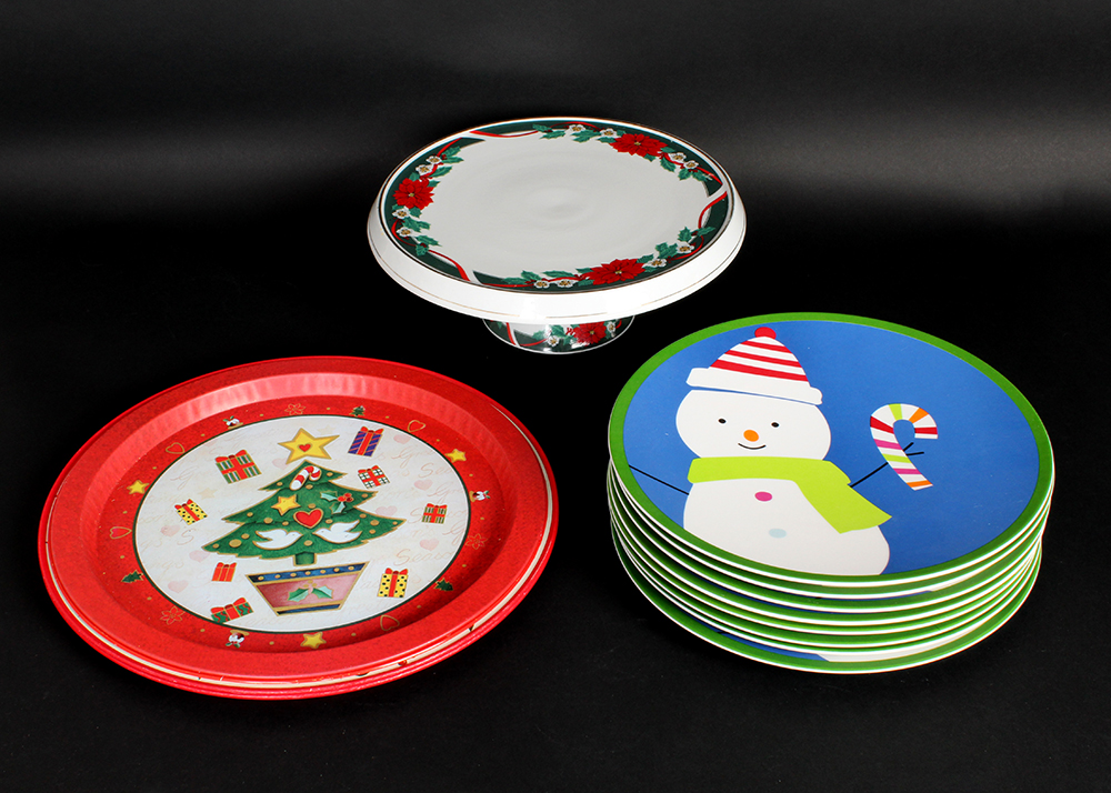 Christmas Platters and Plates