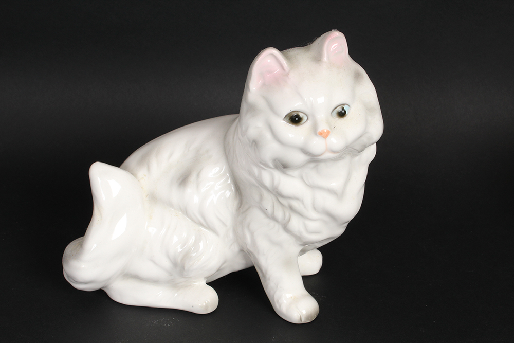 Clowder of Porcelain Cats