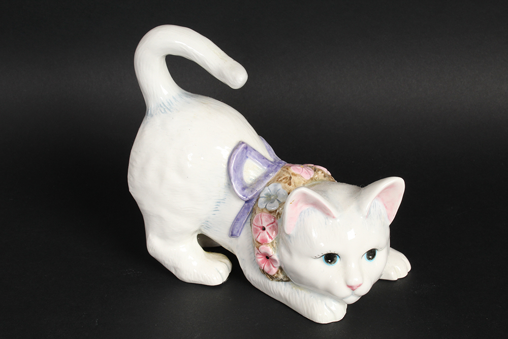 Clowder of Porcelain Cats