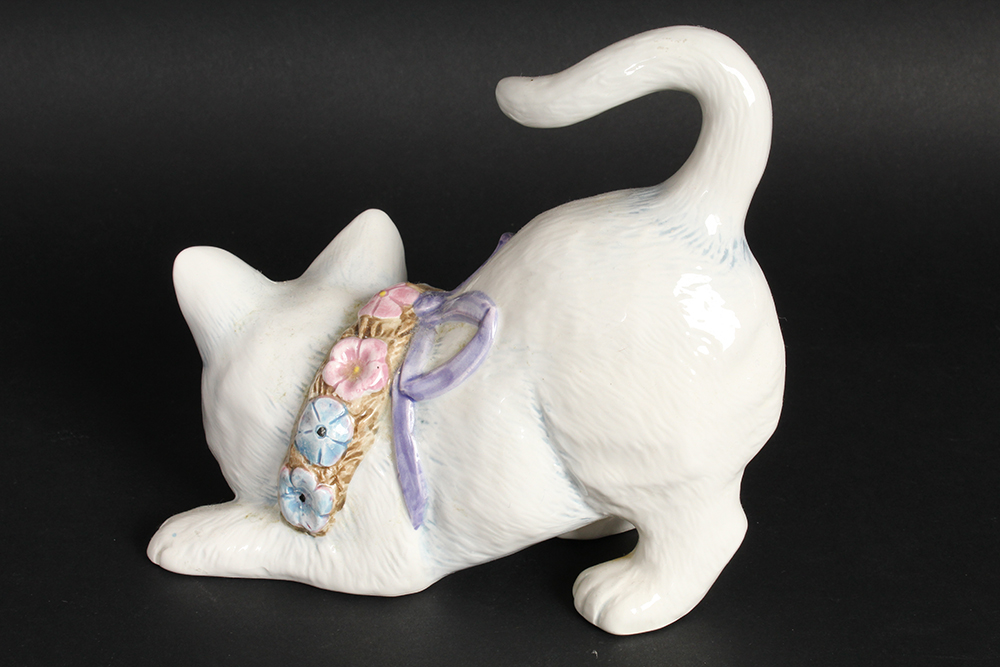Clowder of Porcelain Cats