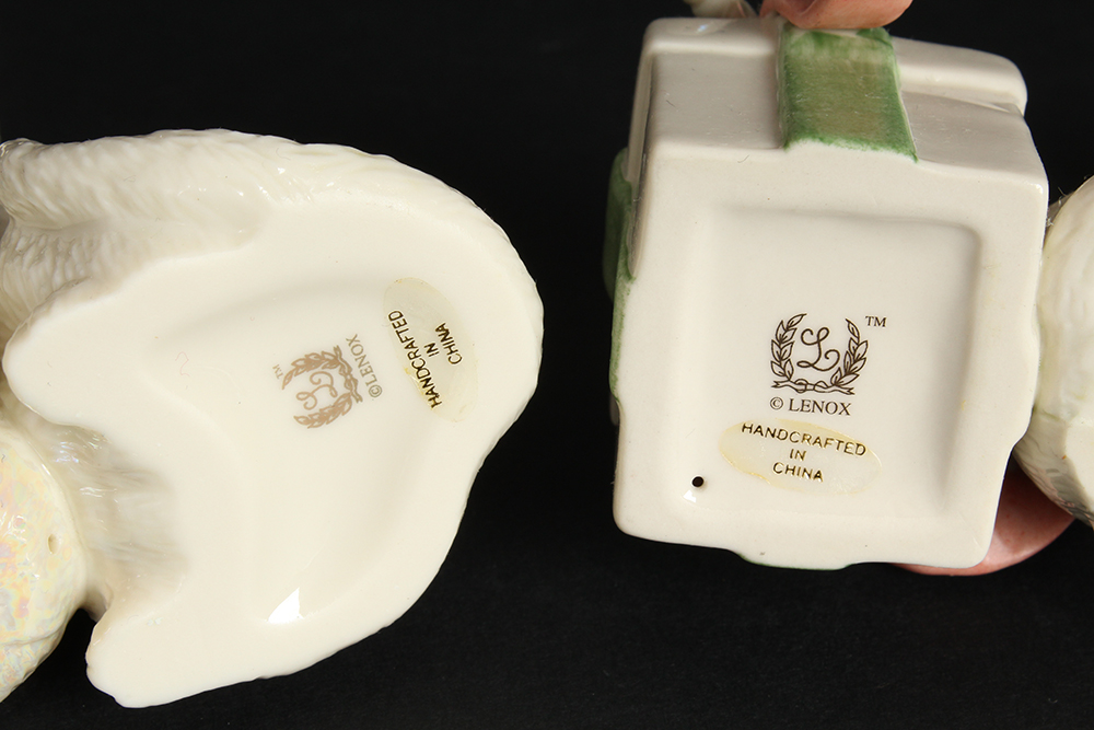 Clowder of Porcelain Cats