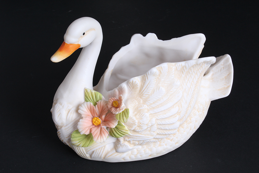 Assortment of Decorative Swans
