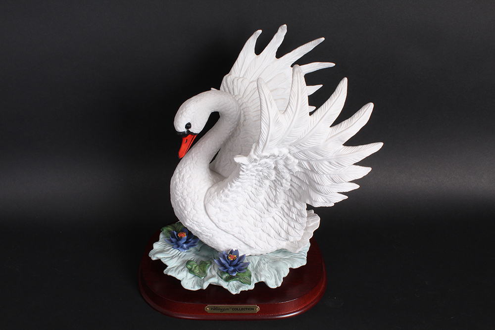 Assortment of Decorative Swans