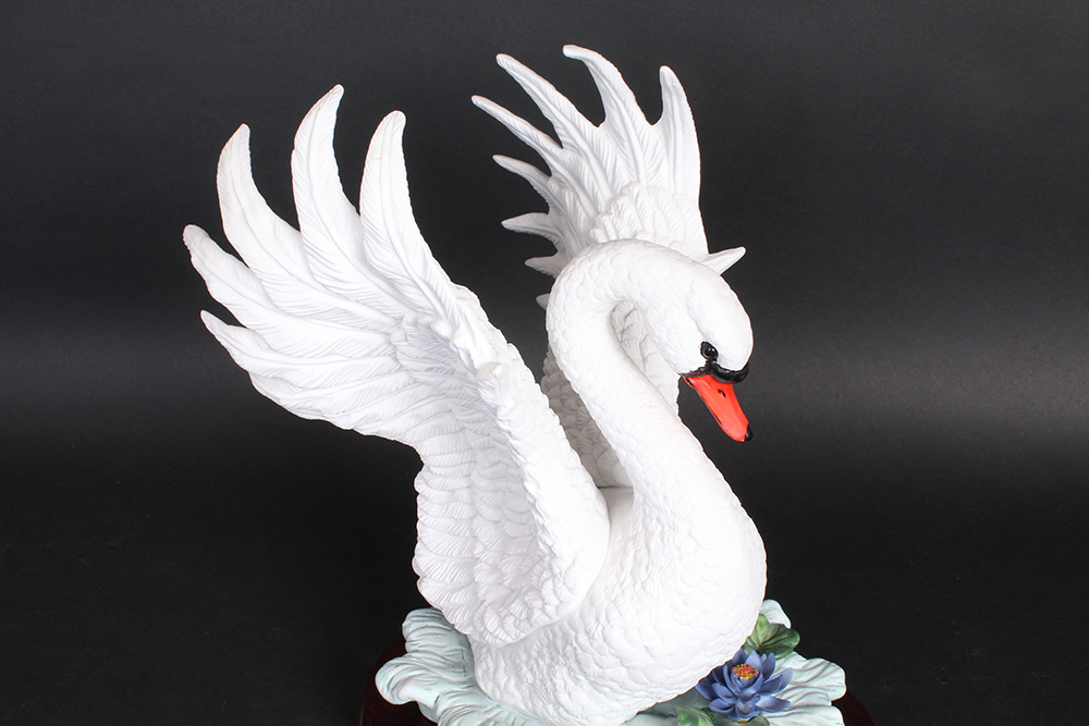 Assortment of Decorative Swans