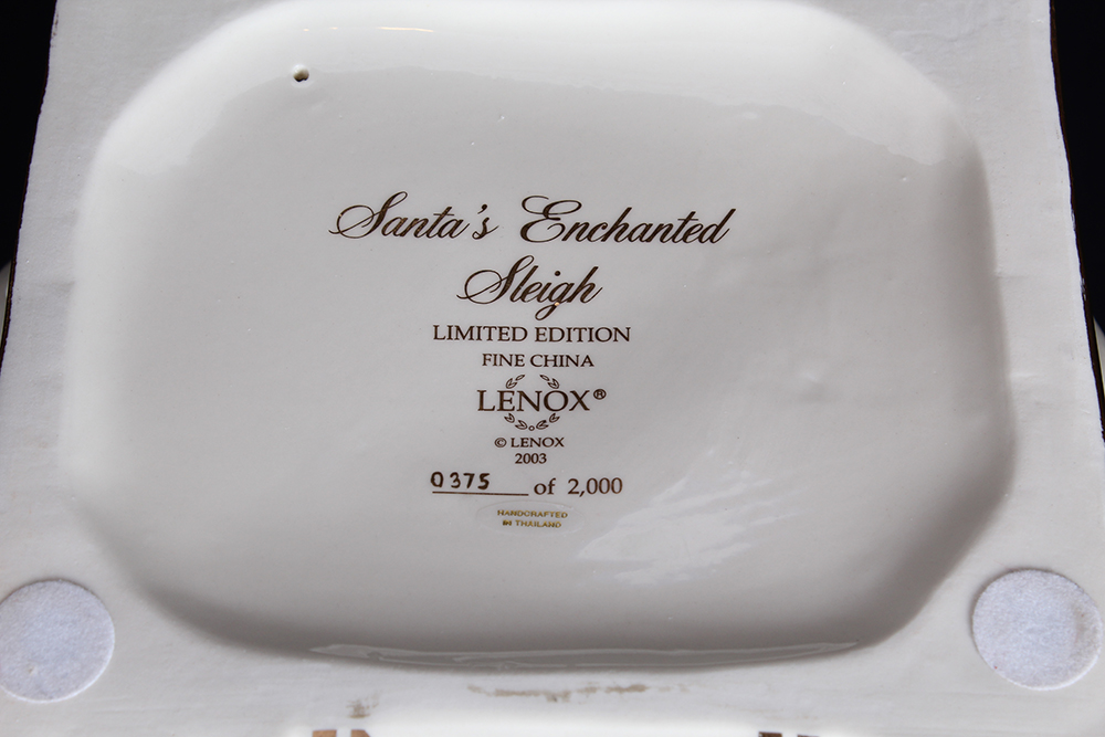 Lenox Santa's Enchanted Sleigh