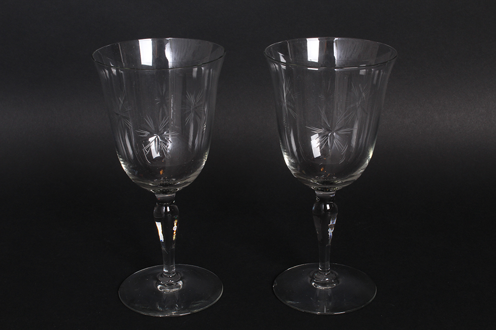 Selection of Stemmed Glassware