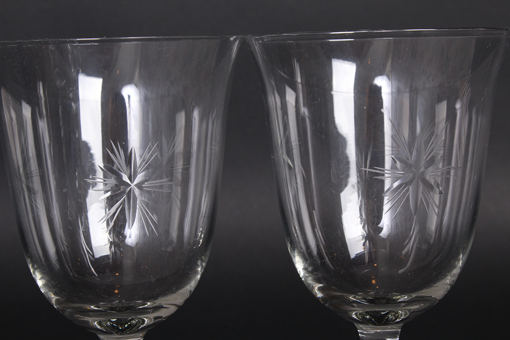 Selection of Stemmed Glassware