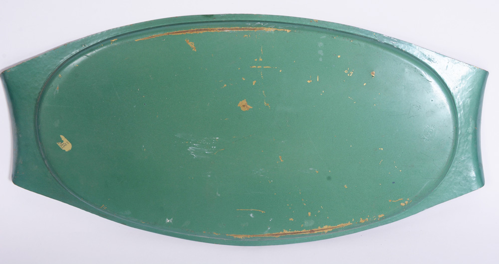 Collection of Engraved Acanthus Brown Dishware and Tray