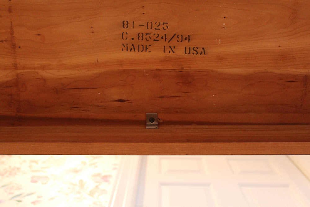 Mahogany Foyer Table