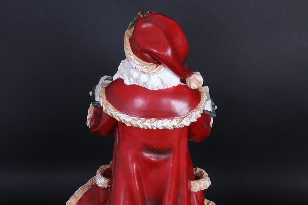 Pair of Christmas Santa's