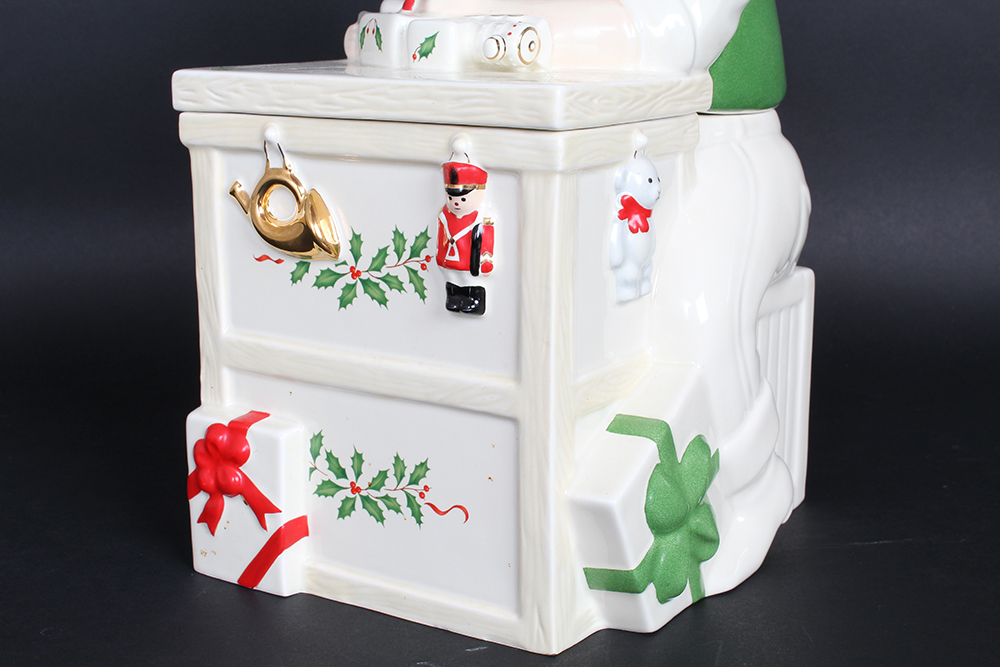 Pair of Christmas Santa's