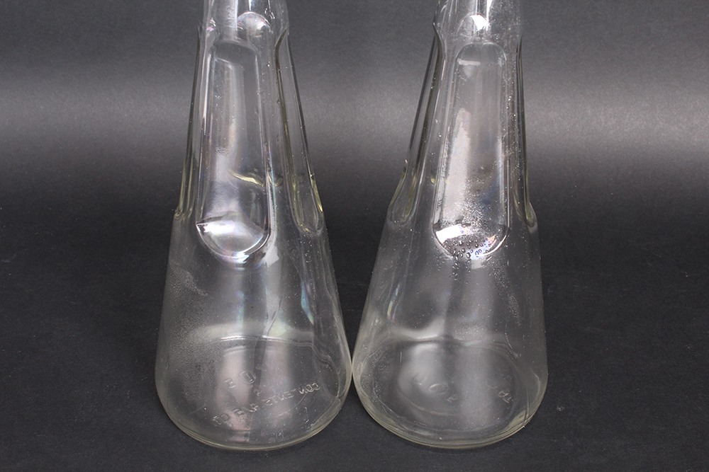 Pair of Glass Decanters
