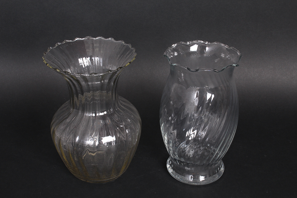 Assortment of Glass Vases