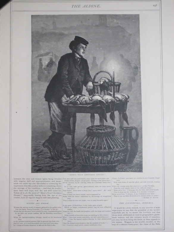 Bookplate Engravings from "The Aldine" Newspaper