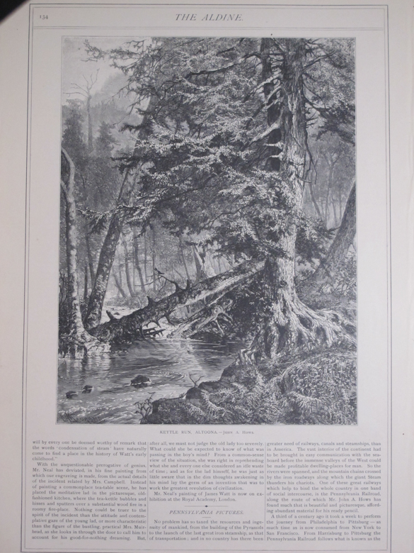 Bookplate Engravings from "The Aldine" Newspaper