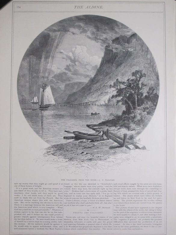 Bookplate Engravings from "The Aldine" Newspaper