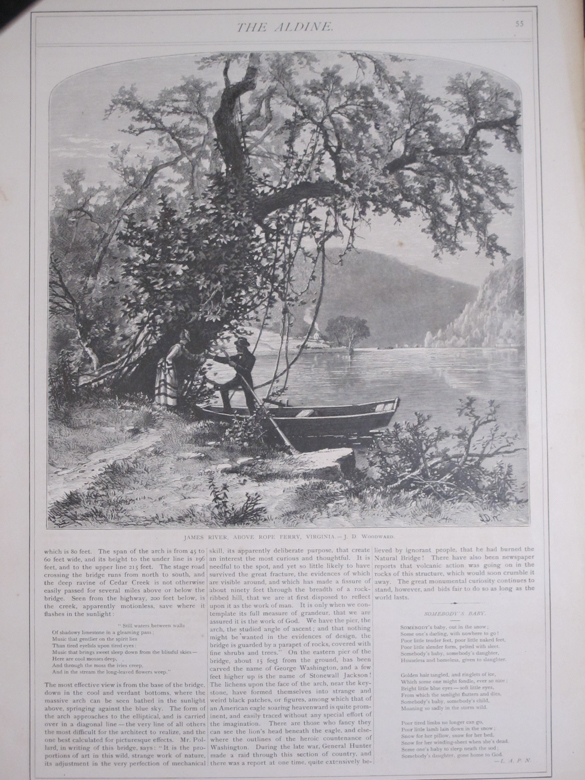 Bookplate Engravings from "The Aldine" Newspaper