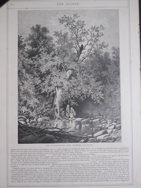 Bookplate Engravings from "The Aldine" Newspaper