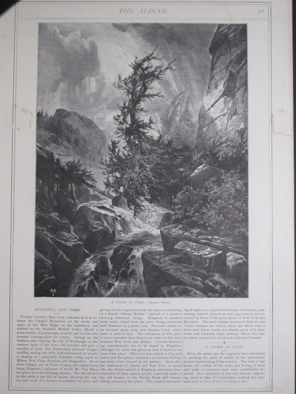 Bookplate Engravings from "The Aldine" Newspaper