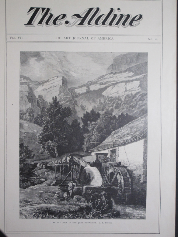 Bookplate Engravings from "The Aldine" Newspaper