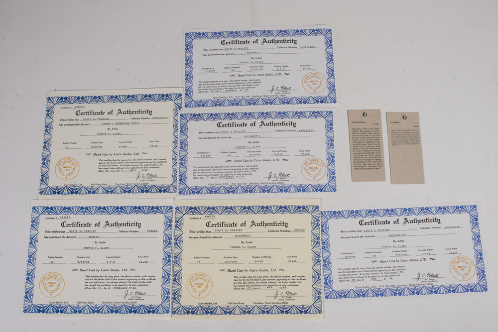 St Patrick's Day Tom Clark Gnome Figurines