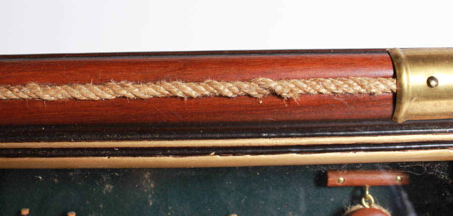 Framed Fisherman Ropes and Decor