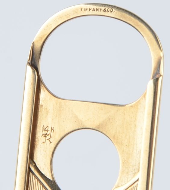 14k Yellow Gold Tiffany & Co. Cigar Cutter